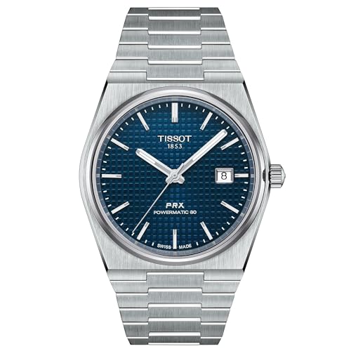 Montre Tissot PRX powermatic 80 Acier cadran bleu im Sale