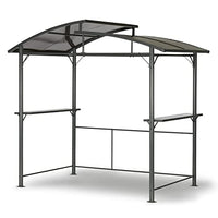 Thumbnail for LECO Profi-Grillpavillon – vielseitiger sehr stabiler Gartenpavillon mit Rauchabzug 2,45 x 1,50 m – wasserdicht und wetterfest im Sale