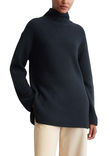 Marc OߴPolo Damen Strickpullover aus Bio-Baumwolle Oversized Fit, Cremefarben (Stony Sand), im Sale
