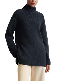 Thumbnail for Marc OߴPolo Damen Strickpullover aus Bio-Baumwolle Oversized Fit, Cremefarben (Stony Sand), im Sale