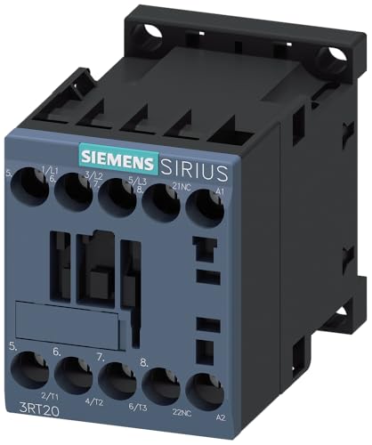 Siemens - Schütze AC 3, 4 kW, 400 V, 1 nc Wechselstrom, 24 V, S00 Schraube im Sale