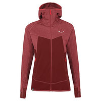 Thumbnail for Salewa Damen Puez Hybrid Pl Jacket Hooded Sweatshirt, Syrah Melange,, im Sale