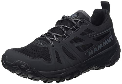 Mammut Damen Saentis Low GTX Traillaufschuh, Black-Phantom, 37 1/3 EU im Sale