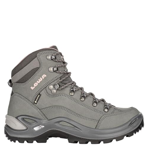 LOWA W Renegade GTX Mid Grey - Gore-Tex Waterproof comfortable women's Gore-Tex multifunctional shoe, on sale