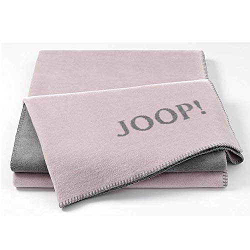 Joop! Uni Doubleface Blanket Rose-Graphite, 150x200 cm on sale