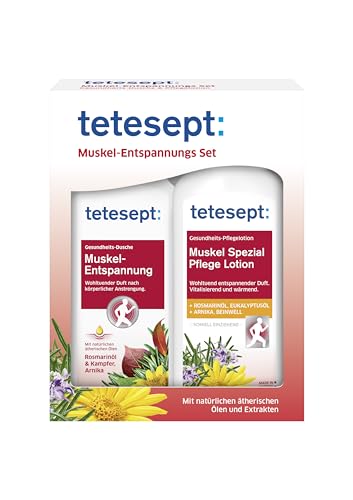 tetesept · Muskel Entspannungs Set · Duschbad & Lotion · 500 ml im Sale