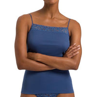 Thumbnail for Hanro - Moments - Spaghetti Top (S True Navy) on sale