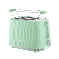 Thumbnail for Russell Hobbs Toaster [für 2 Scheiben] Eden (6 Bräunungsstufen, Hebefunktion, Auftau-, Aufwärm- & Stoppfunktion, Krümelschublade, Brötchenaufsatz, Pistazie 27374-56 im Sale