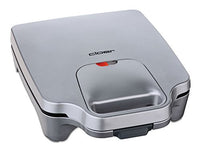 Thumbnail for Cloer 6269 Sandwich Maker, 1800 W, for 4 sandwiches, American toast, filling, optical ready signal, silver on sale
