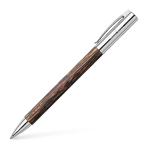 Faber-Castell 148150 - Drehkugelschreiber AMBITION Cocos, Mine: B, inklusive Geschenkverpackung im Sale