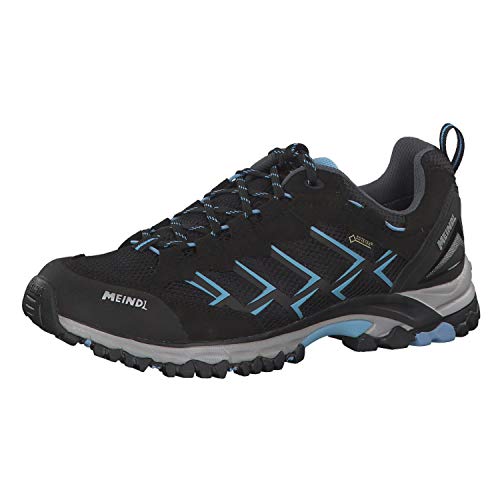 Meindl Damen Caribe GTX Schuhe, Schwarz/Azur, 41 EU ( UK 7 = 41 EU ) im Sale