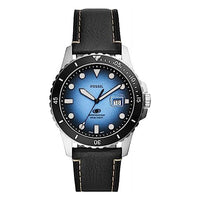 Thumbnail for Fossil Blue uhr für Herren, Quarzwerk mit Edelstahl- oder Lederarmband, Grün und Braun, 42 im Sale