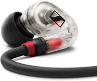 Thumbnail for Sennheiser IE 100 PRO Wireless Clear Wireless In-Ear Headphones | Dynamic 10mm Wideband Transducers | Bluetooth Connection, USB-C Cable & S/M/L Silicone Adapter Included | Clear & Black (509172) on Sale
