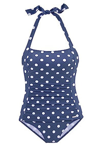 Thumbnail for LASCANA Damen Badeanzug, Blau (Navy 24), 36 im Sale