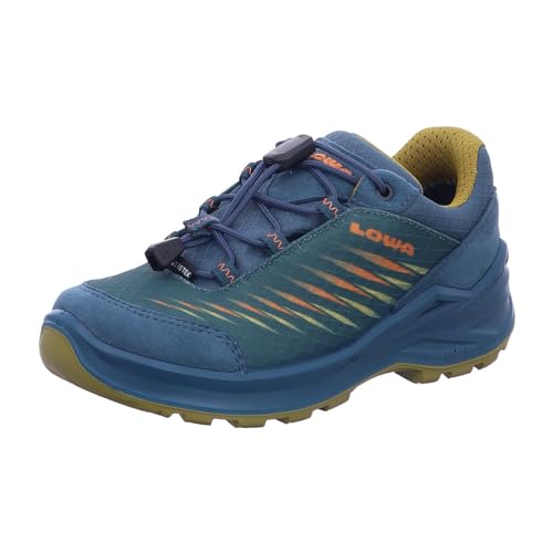 LOWA ZIRROX II GTX LO JR Petrol/Mustard - 35 on sale