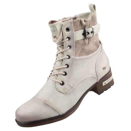 MUSTANG Damen Stiefelette Beige im Sale