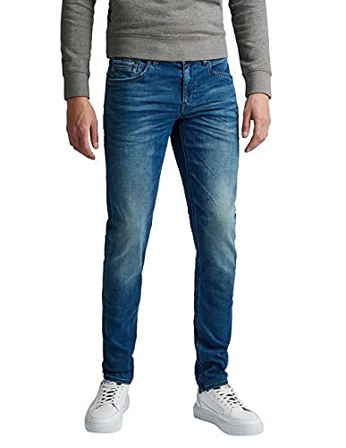 PME Legend Herren Slim Fit Jeans Tailwheel dark blue indigo dunkelblau - 38/32 im Sale