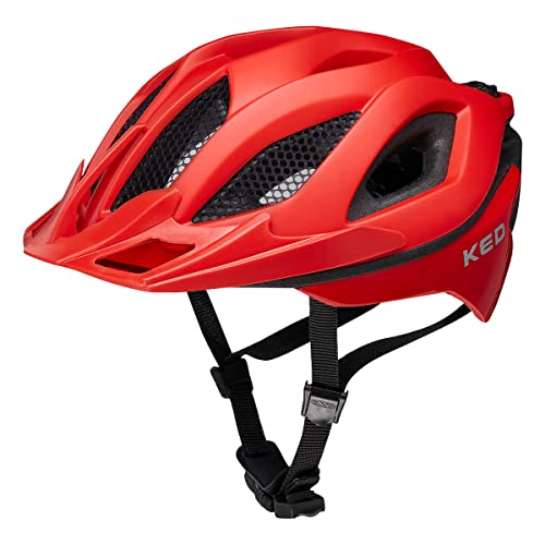 KED Spiri Two Fahrradhelm, Fiery red matt, (55-61cm) im Sale