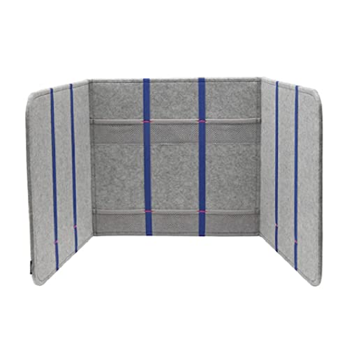 IKEA ÖVNING Desk divider with compartments, gray on sale