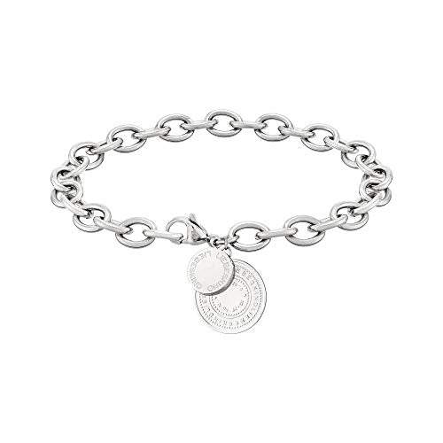Liebeskind Armband mit Anhänger aus Edelstahl (Silber) im Sale