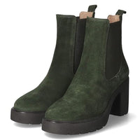 Thumbnail for Unisa Damen Stiefeletten Grün Leder 37 im Sale
