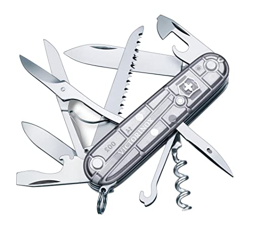 Victorinox Swiss Army Knife Huntsman, Swiss Army Knife, Multitool, 15 functions, blade, corkscrew, can opener on sale