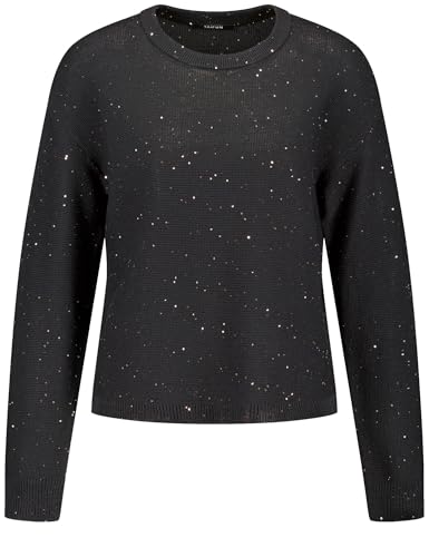 Taifun Pullover 1/1 Arm, Schwarz, 40 im Sale