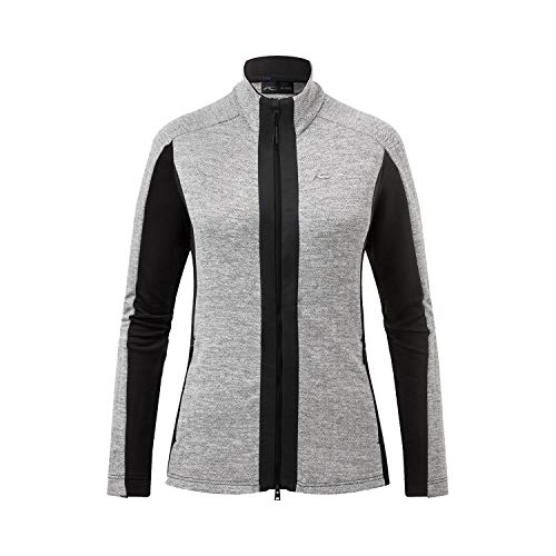 KJUS Women Radun Midlayer Jacket Grey-Black, Women's Jacket, on Sale