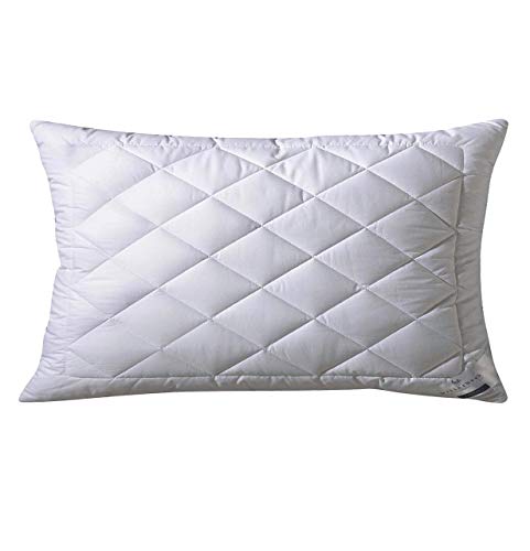billerbeck Kopfkissen Silver-Dream 40 x 80 cm schlafen wie auf Wolken, Weiß, 1 Stück (1er Pack)