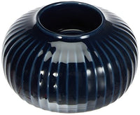 Thumbnail for Kähler Teelichthalter runden Ø10 cm Hammershøi dänisches Design Handarbeit, blau im Sale
