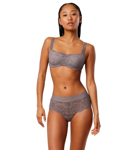 Triumph Damen Body Make-Up Illusion Lace Balconette Bra, SCHWARZ, 75B im Sale