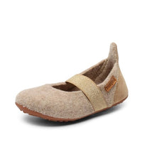 Thumbnail for bisgaard Mädchen Wool Ballet Flat, Nougat, 33 EU im Sale