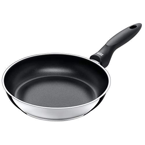 Silit Domus Bratpfanne Induktion 24 cm hoch, Edelstahl beschichtet, Kunststoffgriff, für schonendes Braten im Sale