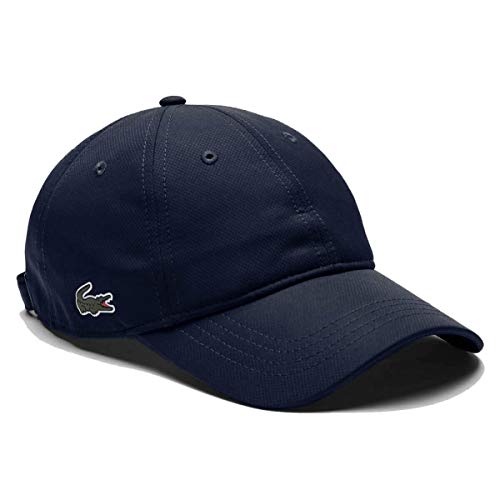 Lacoste Herren Cap RK2662, Männer Schirmmütze,Visor Cap,Oben offen,Tennis,Golf,Regular Fit,Blau,TU (Einheitsgröße) im Sale