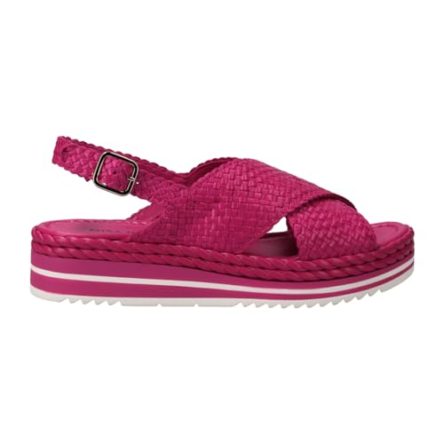 Pons quintana Sandalette 9783.T00, gelocht/geflochten, Rot, Damen EU 42 im Sale