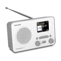 Thumbnail for TechniSat TECHNIRADIO 6 IR – portables Internetradio (DAB+, UKW, WLAN, Bluetooth, Farbdisplay, Wecker, Favoritenspeicher, 3 Watt RMS) Weiß im Sale