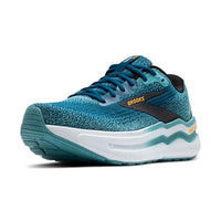 Thumbnail for Brooks Men's Ghost Max 2 Sneaker, Moroccan Blue Aqua Orange Pop, 46 EU on sale