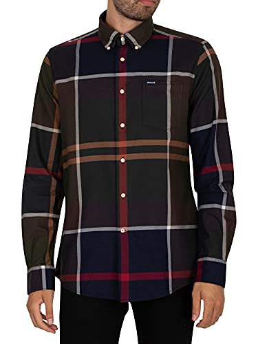 Barbour Men's Dunoon Tailored Shirt, Multicoloured, on Sale