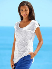 Thumbnail for Alba Moda Shirt weiß Länge in im Sale