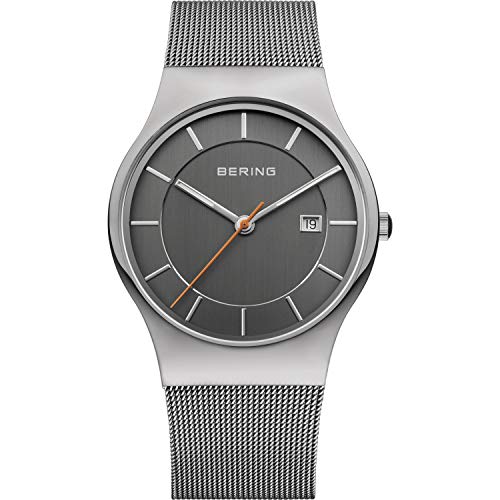 BERING Men's Watch Quartz Movement - Classic Collection with stainless steel and sapphire crystal 11938-003 on sale
