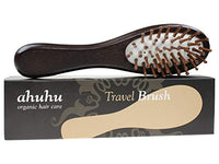 Thumbnail for ahuhu organic hair care Travel Brush I Travel brush I Hairbrush made of bamboo wood on sale