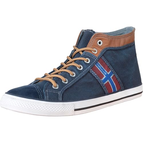 Nebulus Herren Sneaker Utah High, Ledersneaker, Turnschuhe (Navy, im Sale