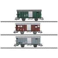 Thumbnail for Märklin 46568 H0 3er-Set gedeckte Güterwagen z. Eb 3/5 der SBB im Sale