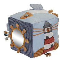 Thumbnail for Little Dutch 8609 Stoff Activity Fühlwürfel - Sailors Bay blau im Sale