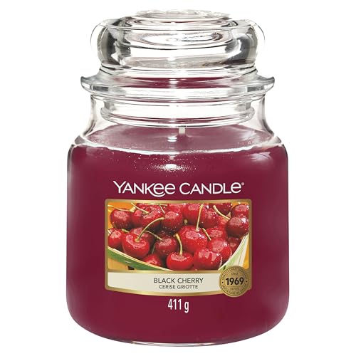 Yankee Candle Duftkerze im Glas (mittelgroß) | Clean Cotton | Brenndauer bis zu 75 Stunden im Sale