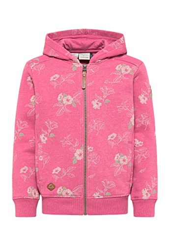 Ragwear girls' sweat jacket sweatshirt Thea Flowers Zip Sweat Jacket with zipper transition jacket on sale