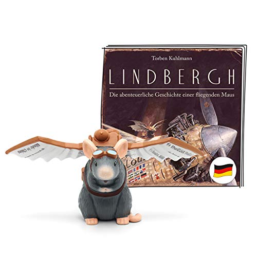 tonies audio figure for Toniebox, Lindbergh – The adventurous story of a flying mouse, audio book for children ages 5 and up, narrated by Bastian Pastewka, playing time approx. 43 minutes on sale