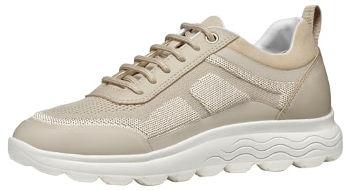 Geox Women's D SPHERICA C Sneaker, LT Taupe, EU on sale