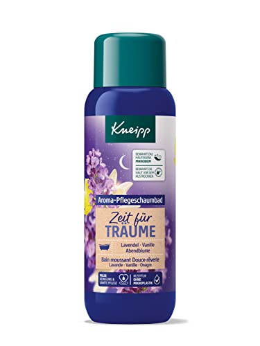 Kneipp Aroma Care Foam Bath Time for Dreams Lavender Vanilla and Evening Flower, 1 pack (1 x 400 ml) on sale