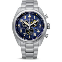 Thumbnail for CITIZEN Men's Analog Quartz Watch with Titanium Bracelet AT2480-81E, Black on Sale
